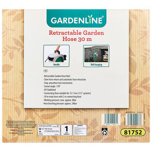 Front shot 4, Retractable Hose 30m