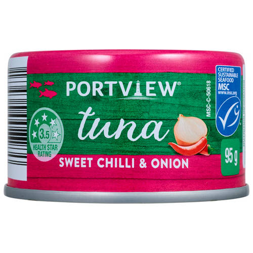 Front shot 2, Sweet Chilli & Onion Tuna 95g