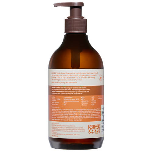 Front shot 2, Handwash Sweet Orange & Mandarin 500ml