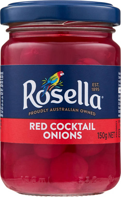 Front shot 1, Red Cocktail Onions 150g