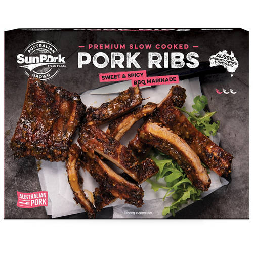 Front shot 2, Sweet and Spicy BBQ Pork Ribs