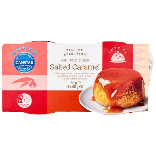 Mini Salted Caramel Pudding 180g