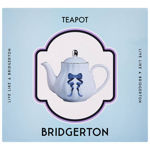 Front shot 3, Bridgerton Scalloped Tea Pot or Tea For One