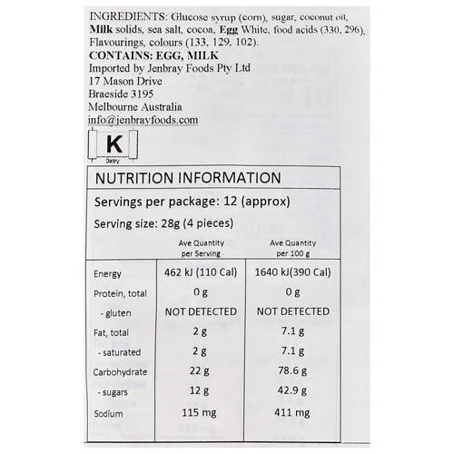 Ingredients 1, Fun Flavours 340g