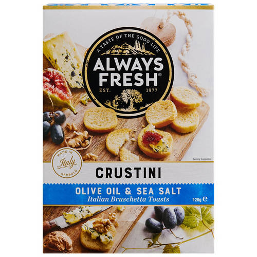 Front shot 2, Crustini 120g