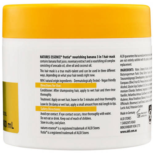 Front shot 3, Frutia 3 in 1 Hair Mask 400ml