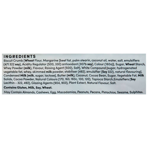 Ingredients 1, Christmas Mixed Slices 6 Pack 240g