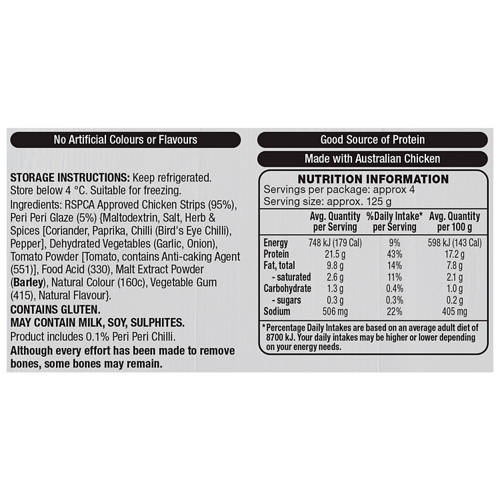 Nutrients 1, RSPCA Approved Chicken Stir Fry Strips 500g