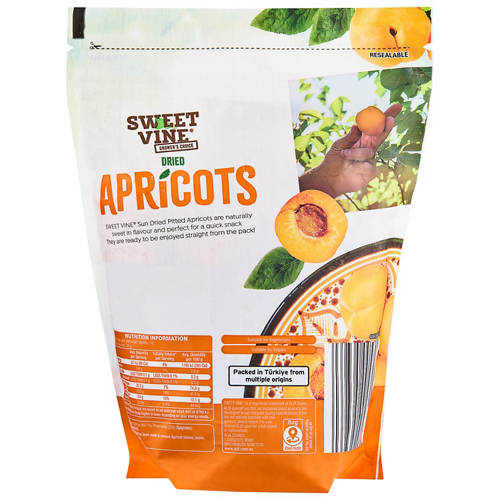 Front shot 2, Dried Apricots 500g