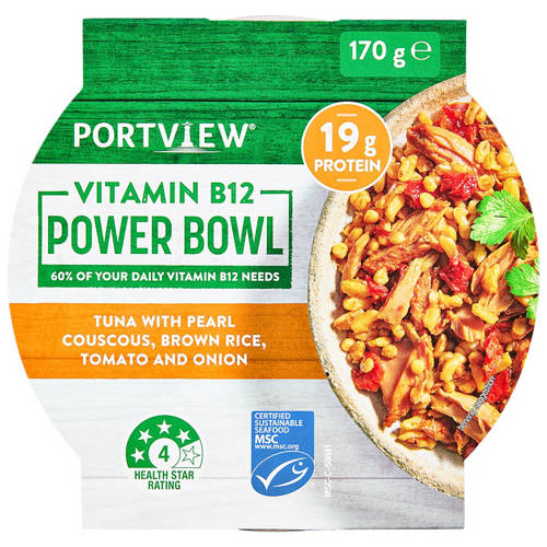 Front shot 2, Tuna Power Bowl Vitamin B12 170g