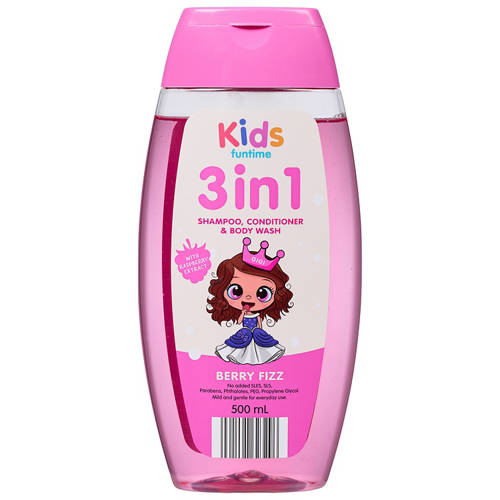 Front shot 2, Assorted Kids 3 in 1 Hair & Bodywash 500ml