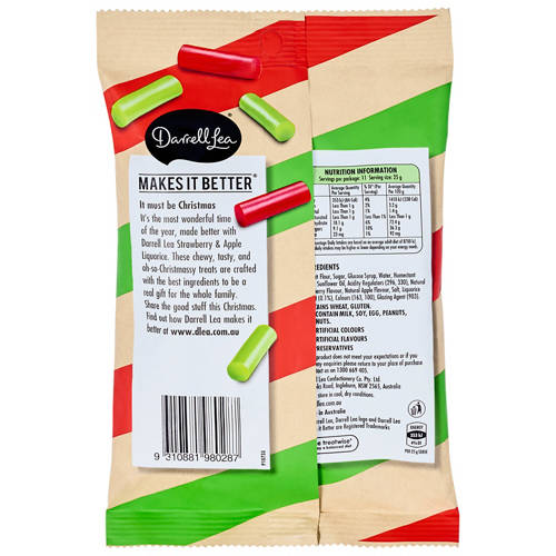 Front shot 2, Red and Green Liquorice 275g