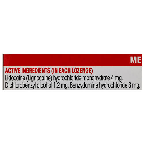 Nutrients 1, Anaesthetic Lozenges 16 Pack