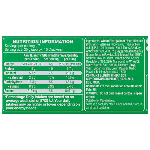 Nutrients 1, Snakz BBQ 175g