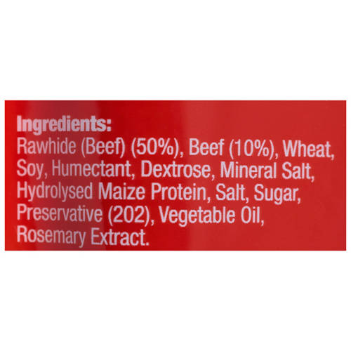 Ingredients 1, Rawhide Treats