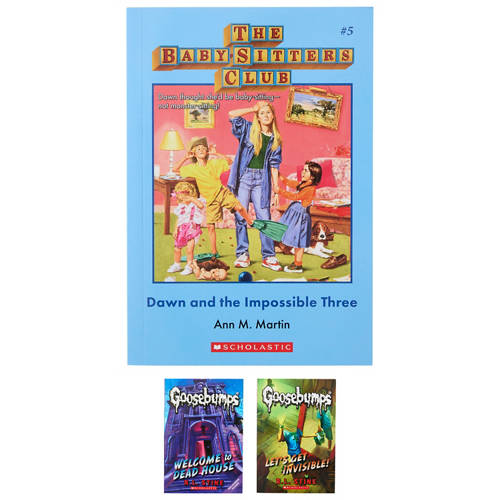 Group 1, Baby Sitters Club or Goosebumps Books