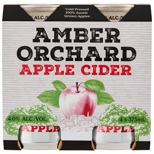 Front shot 2, Apple Cider 4x375ml