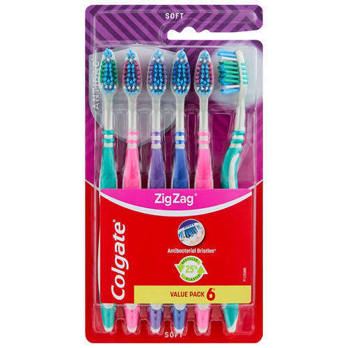 Front shot 2, Toothbrushes 6 Pack