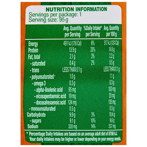 Nutrients 1, Mango Chilli Tuna 95g