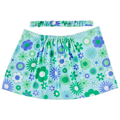 Front shot 3, Children's Spa Bath Wrap and Head Band