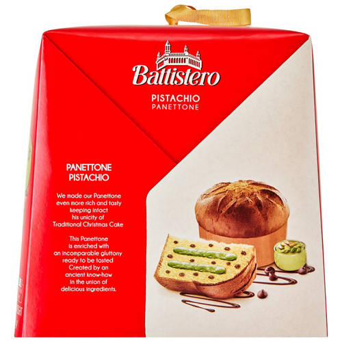 Front shot 3, Pistachio Panettone 750g
