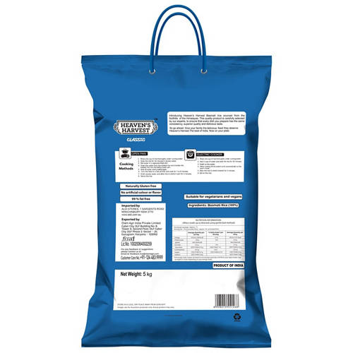 Front shot 2, Basmati Rice 5kg