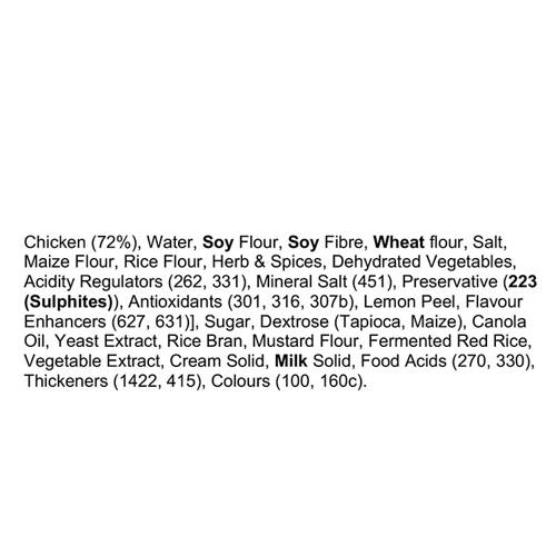 Ingredients 1, Chicken Koftas 500g