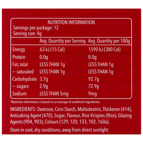 Nutrients 1, Christmas Cupcake Decorating Kit Santa 48g