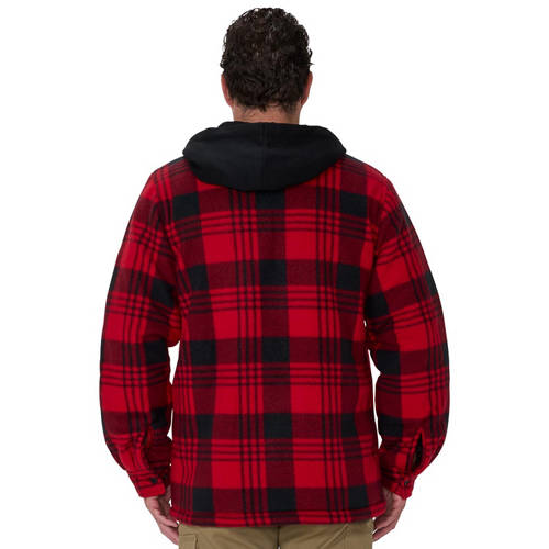 Front shot 2, Men's Sherpa Hooded Jacket