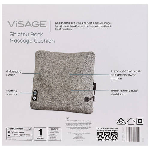 Front shot 3, Shiatsu Massage Back Cushion