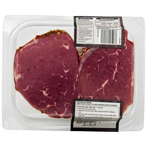 Front shot 2, Beef Peppered Steak 300g