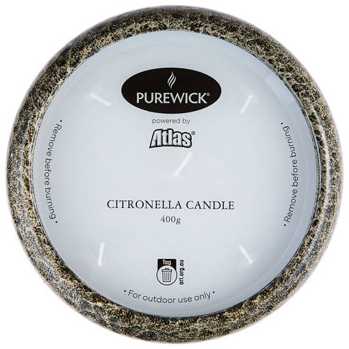Front shot 2, Citronella Candle