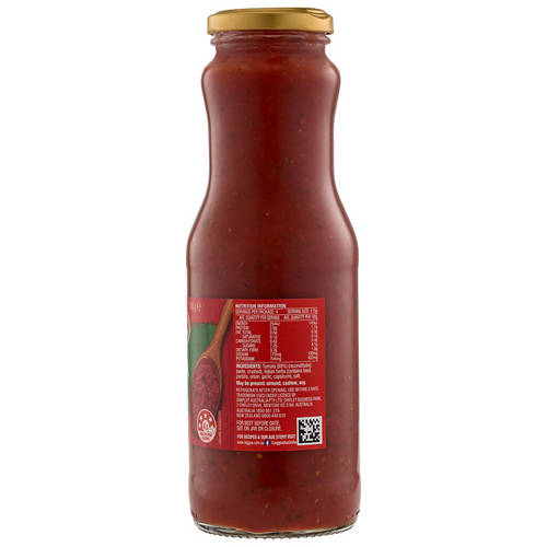Front shot 3, Italian Herbs Passata 700g