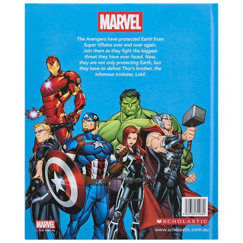 Front shot 2, Deluxe Avengers Storybook