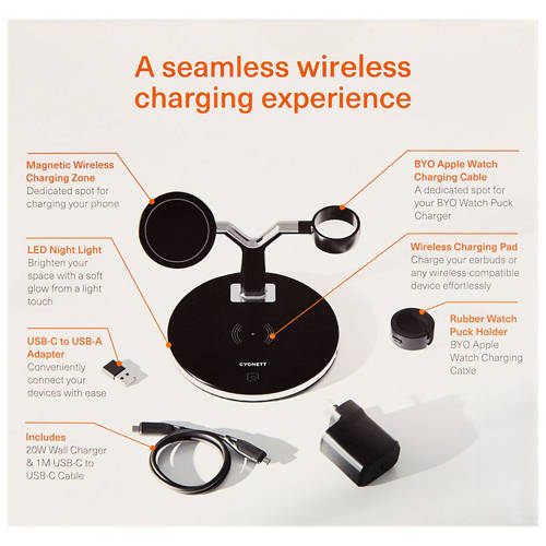 Front shot 3, 4 in 1 Charging Stand