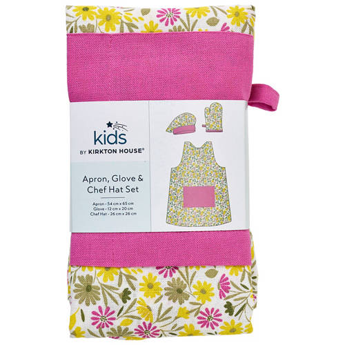 Front shot 2, Kids Apron, Glove and Chef Hat
