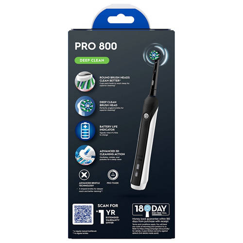 Front shot 2, Pro 800 Electric Toothbrush