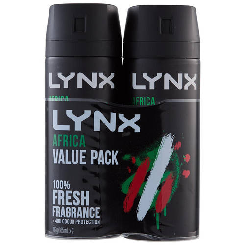 Body Spray 2 Pack 106g Product Image Front shot 01