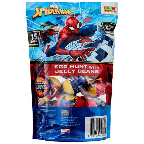 Front shot 2, Spider Man Egg Hunt Bag 75g