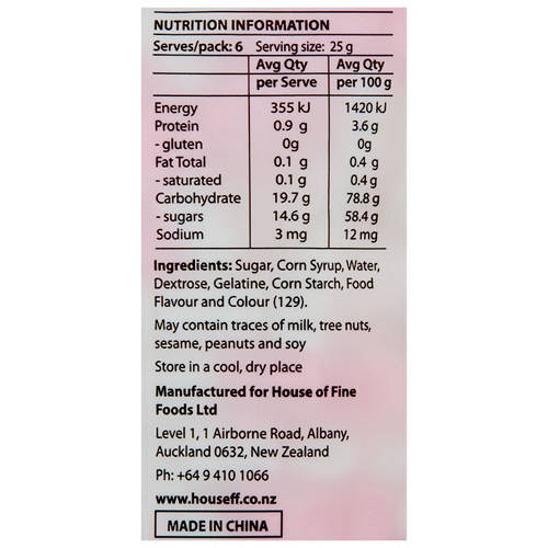 Nutrients 1, Mini Baking Mallows 150g