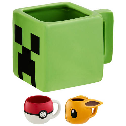 Group 1, Assorted Shaped Mugs