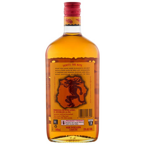 Front shot 2, Cinnamon Whisky 700mL