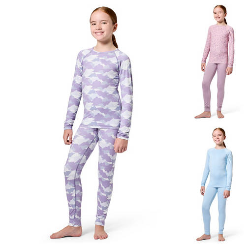 Group 1, Children's  Ski Thermal Underwear 2 Piece Set