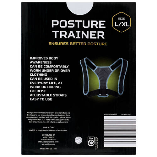 Front shot 3, Posture Trainer