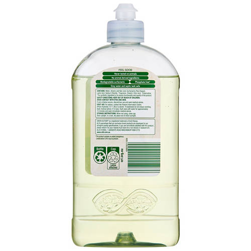 Front shot 2, Lemongrass & Ginger Dishwashing Liquid 500ml