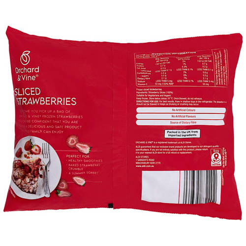 Front shot 2, Strawberries 500g