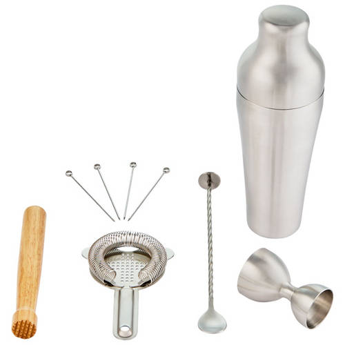 Front shot 3, Cocktail Shaker and Bar Tools Set
