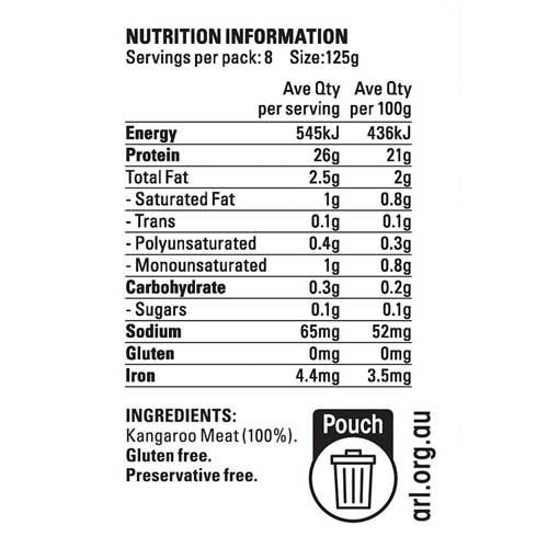 Nutrients 2, Kangaroo Mince 1kg
