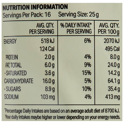 Nutrients 1, Cookie & Cream Pretzels 400g