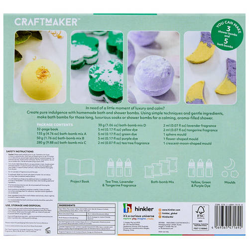 Front shot 3, Craft Maker Sets, Trend Craft Maker Sets, Indul Bath Bomb